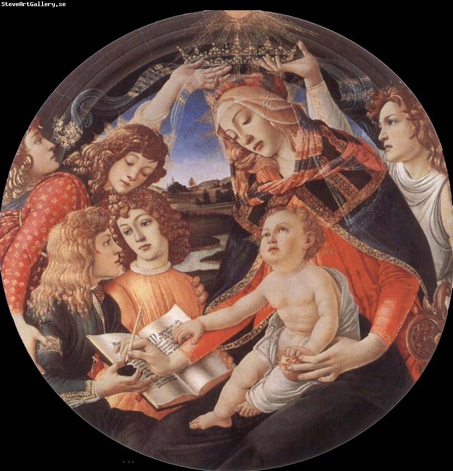 Sandro Botticelli Madonna of the Magnificat